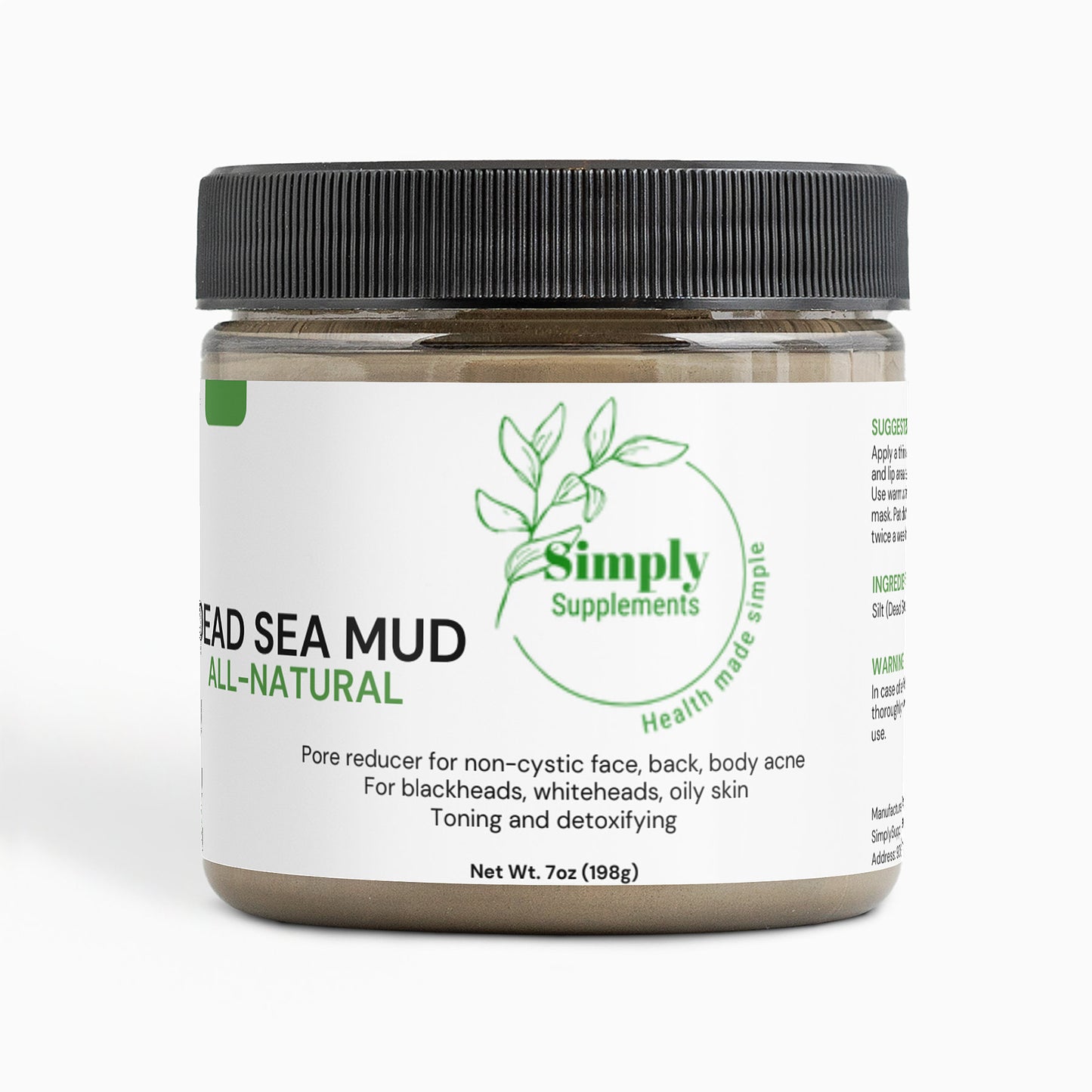 Dead Sea Mud