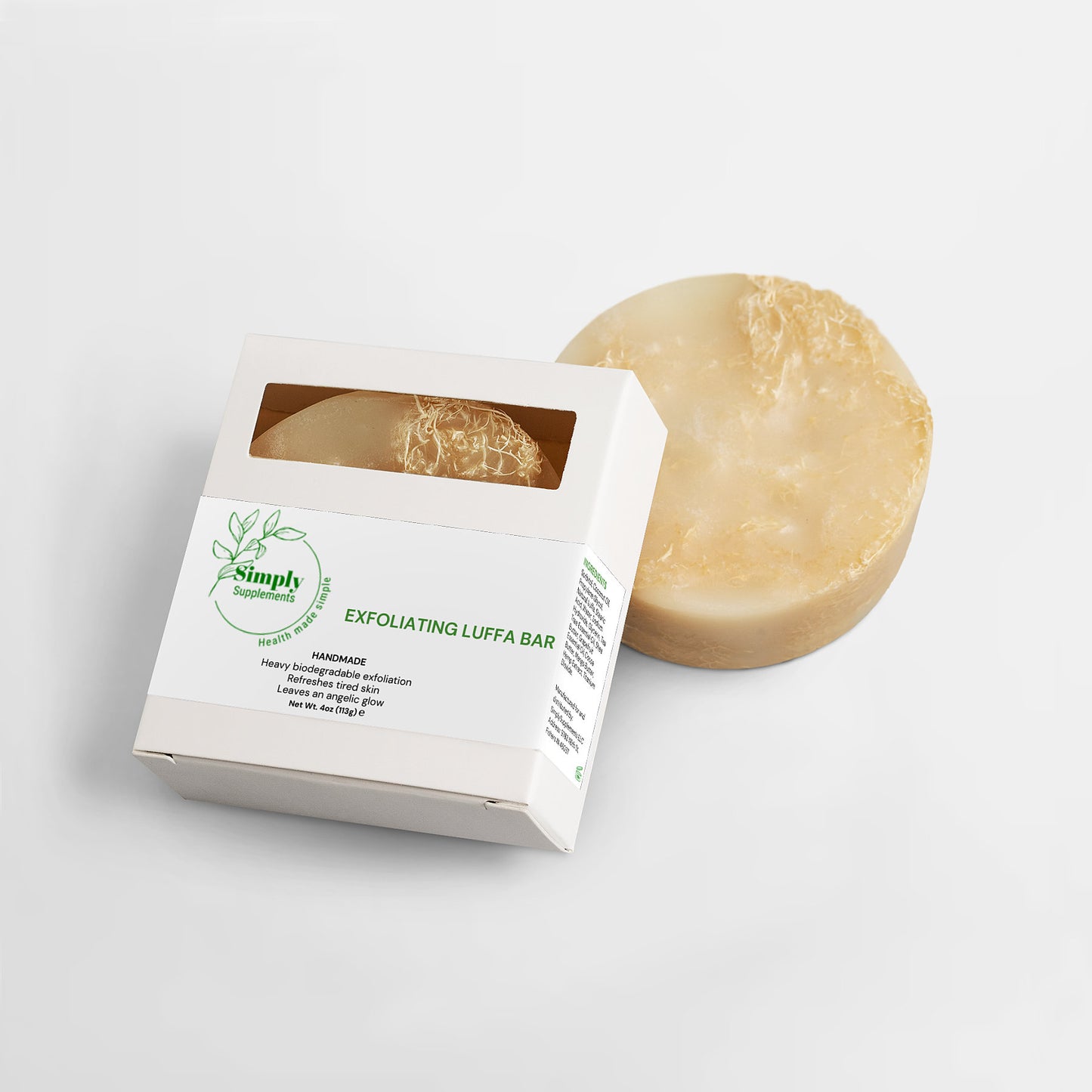 Exfoliating Luffa Bar