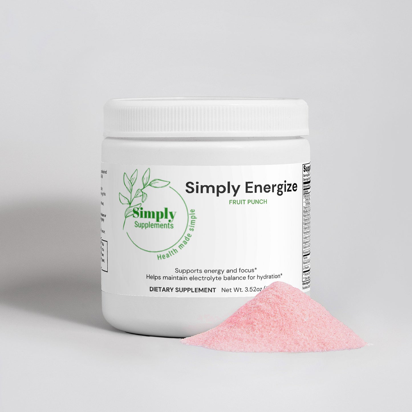 Simply Energize (Fruit Punch)