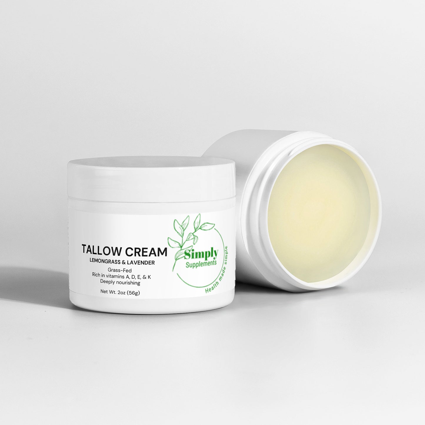 Tallow Cream Lemongrass & Lavender