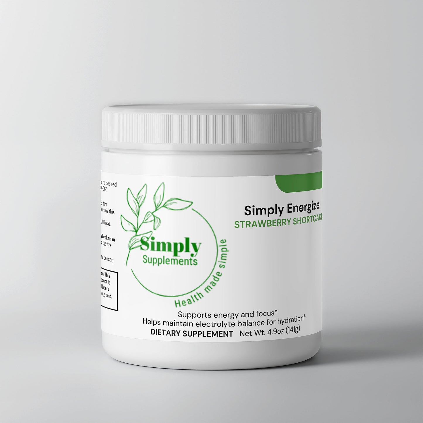 Simply Energize (Strawberry Shortcake)