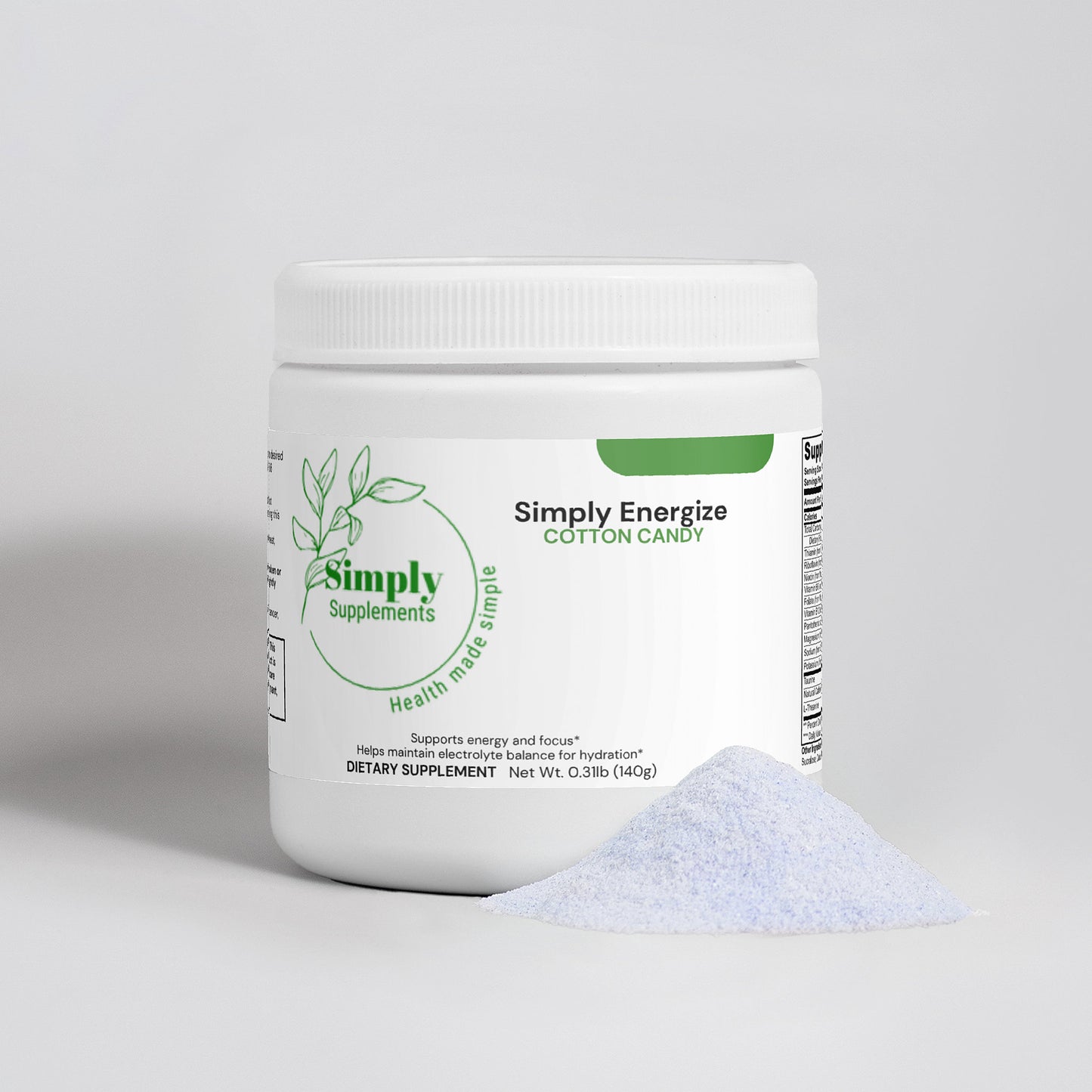 Simply Energize (Cotton Candy)