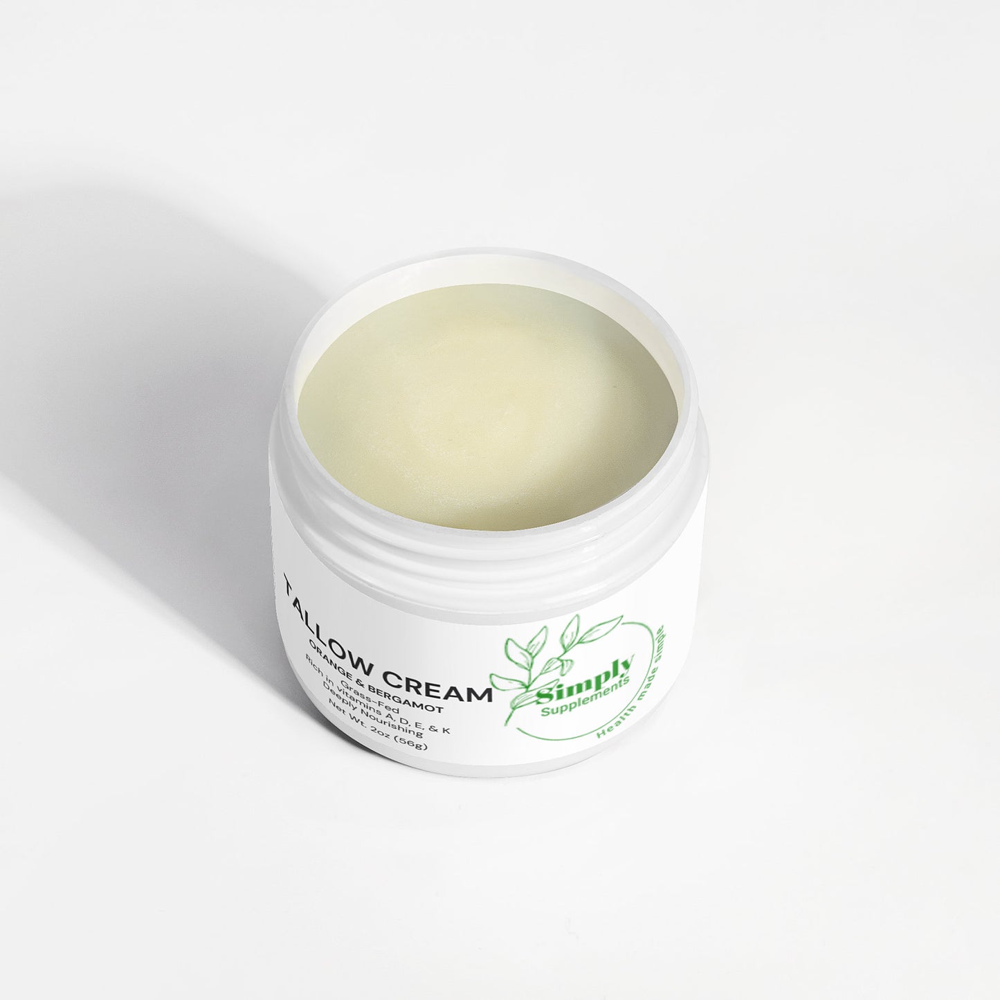 Tallow Cream Orange & Bergamot