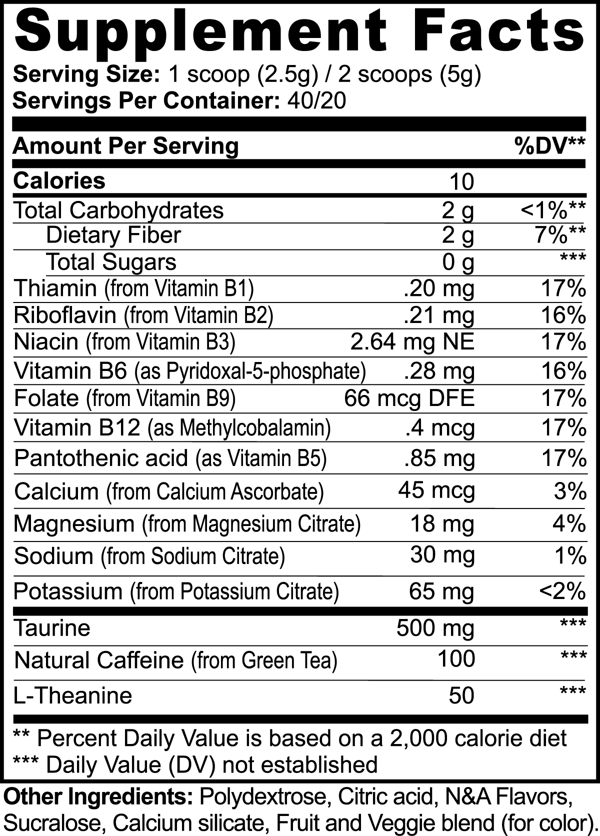 Simply Energize (Fruit Punch)