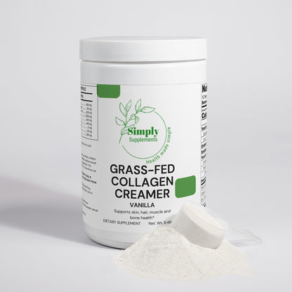 Grass-Fed Collagen Creamer (Vanilla)