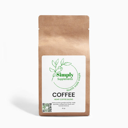 Organic Hemp Coffee Blend - Medium Roast 4oz