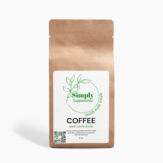Organic Hemp Coffee Blend - Medium Roast 4oz