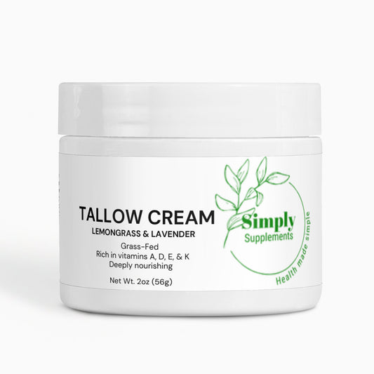 Tallow Cream Lemongrass & Lavender