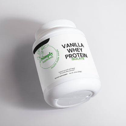 Whey Protein Isolate (Vanilla)