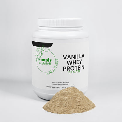 Whey Protein Isolate (Vanilla)