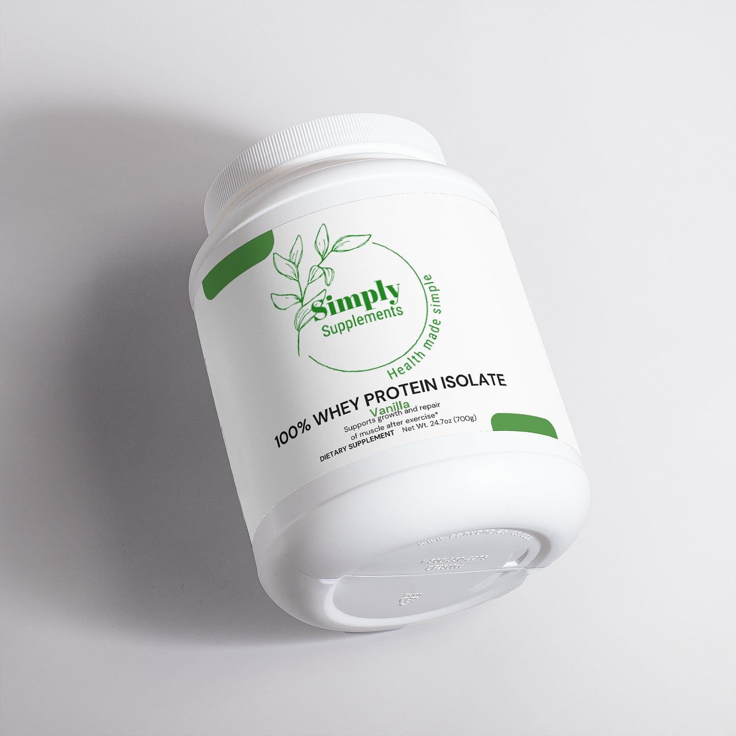 100% Whey Protein Isolate (Vanilla)