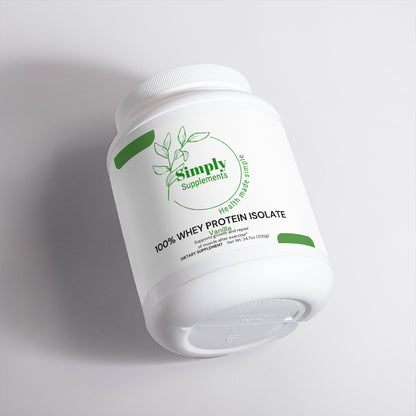 100% Whey Protein Isolate (Vanilla)
