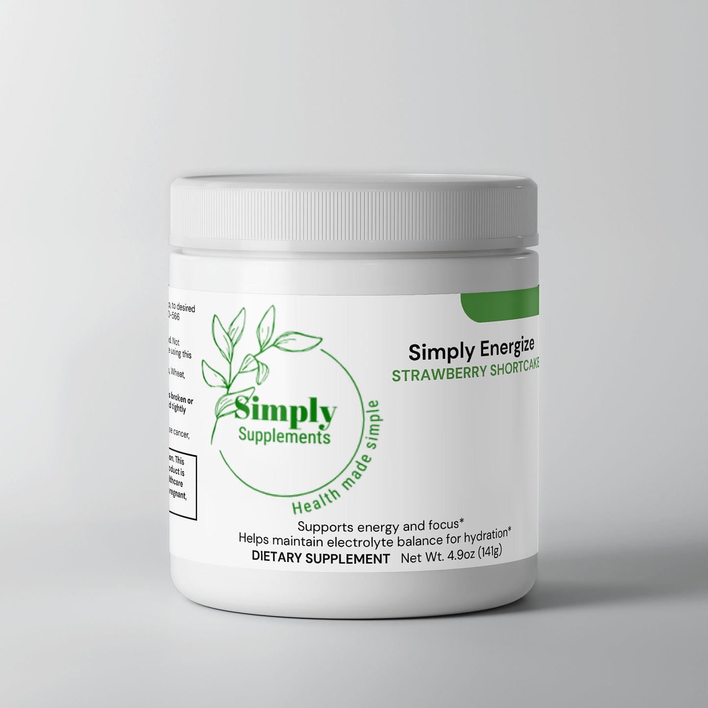 Simply Energize (Strawberry Shortcake)