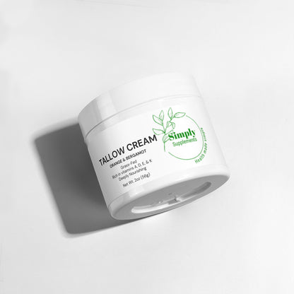Tallow Cream Orange & Bergamot