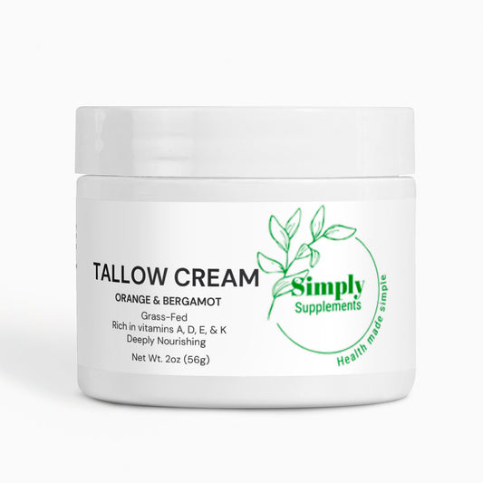 Tallow Cream Orange & Bergamot